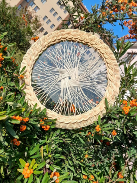 Rattan Ekmek Sepeti Ham