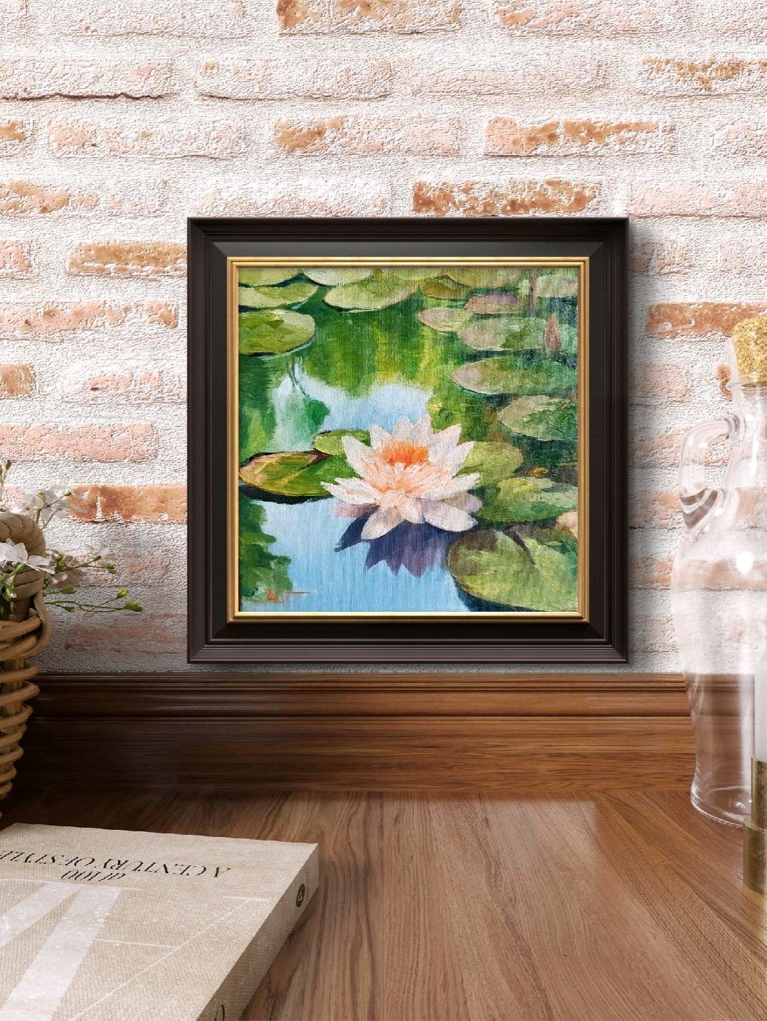 nilufer-25x25-yagli-boya-tablo