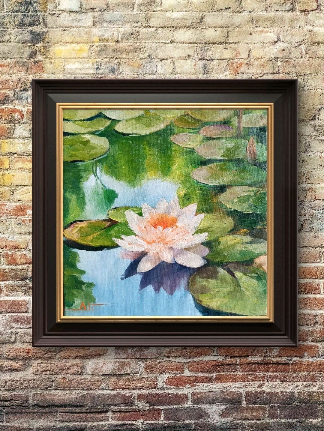 nilufer-25x25-yagli-boya-tablo