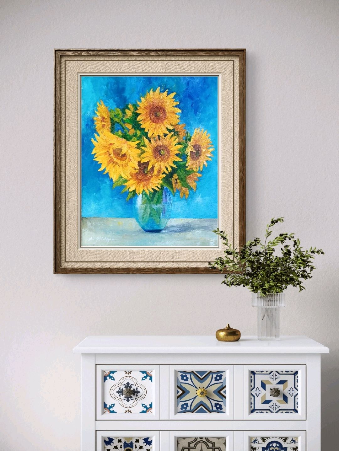 aycicekleri-50x40-yagli-boya-tablo
