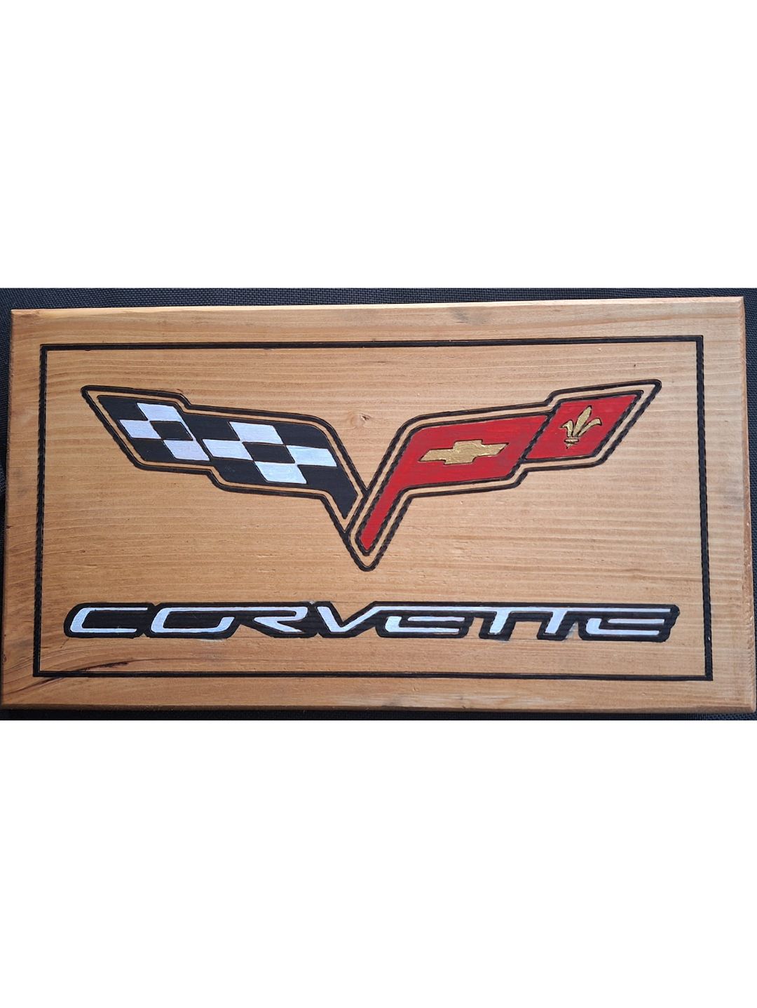 corvette-c6-ahsap-20x35-cm-tablo--061