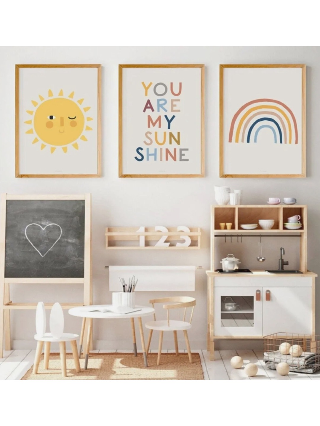 gokkusagi-ve-gunes-bebek-cocuk-odasi-mdf-tablo