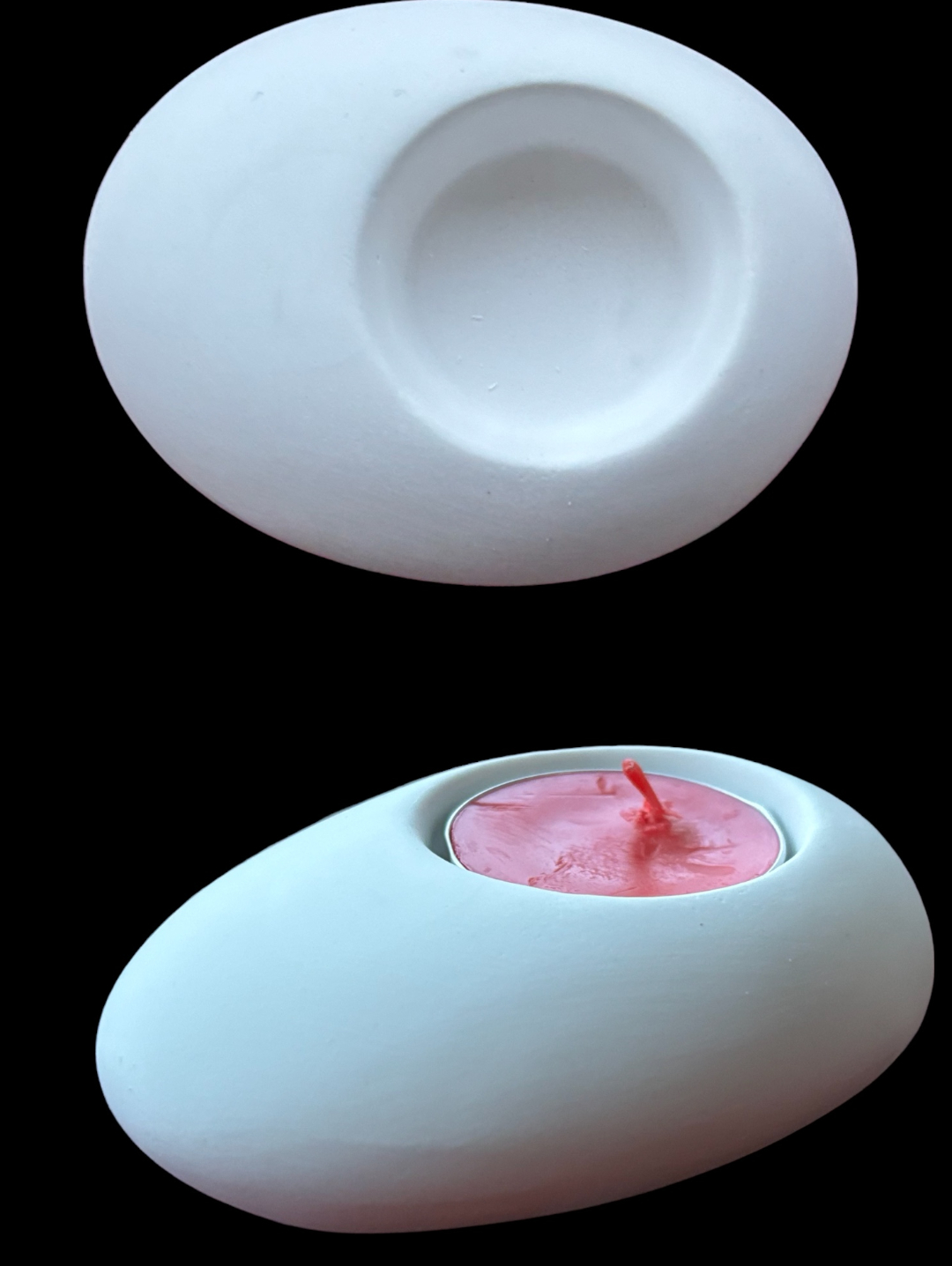 tas-gorunumlu-2li-tealight-mumluk-yesil