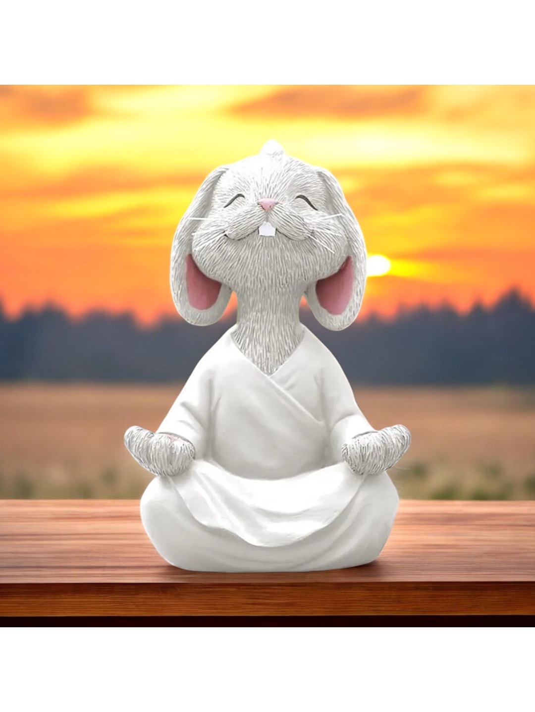 dekoratif-meditasyon-yapan-tavsan-biblo