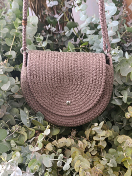Makaron Çanta Taba