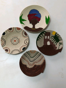Afrikan Tabanları Krem Rengi