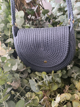 Makaron Çanta Mavi