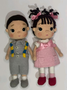 Kişisel Bebek Çifti Pembe