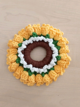 Favori Mandala Lastik Toka  Sarı