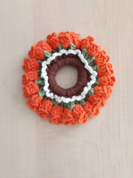 Favori Mandala Lastik Toka  Turuncu