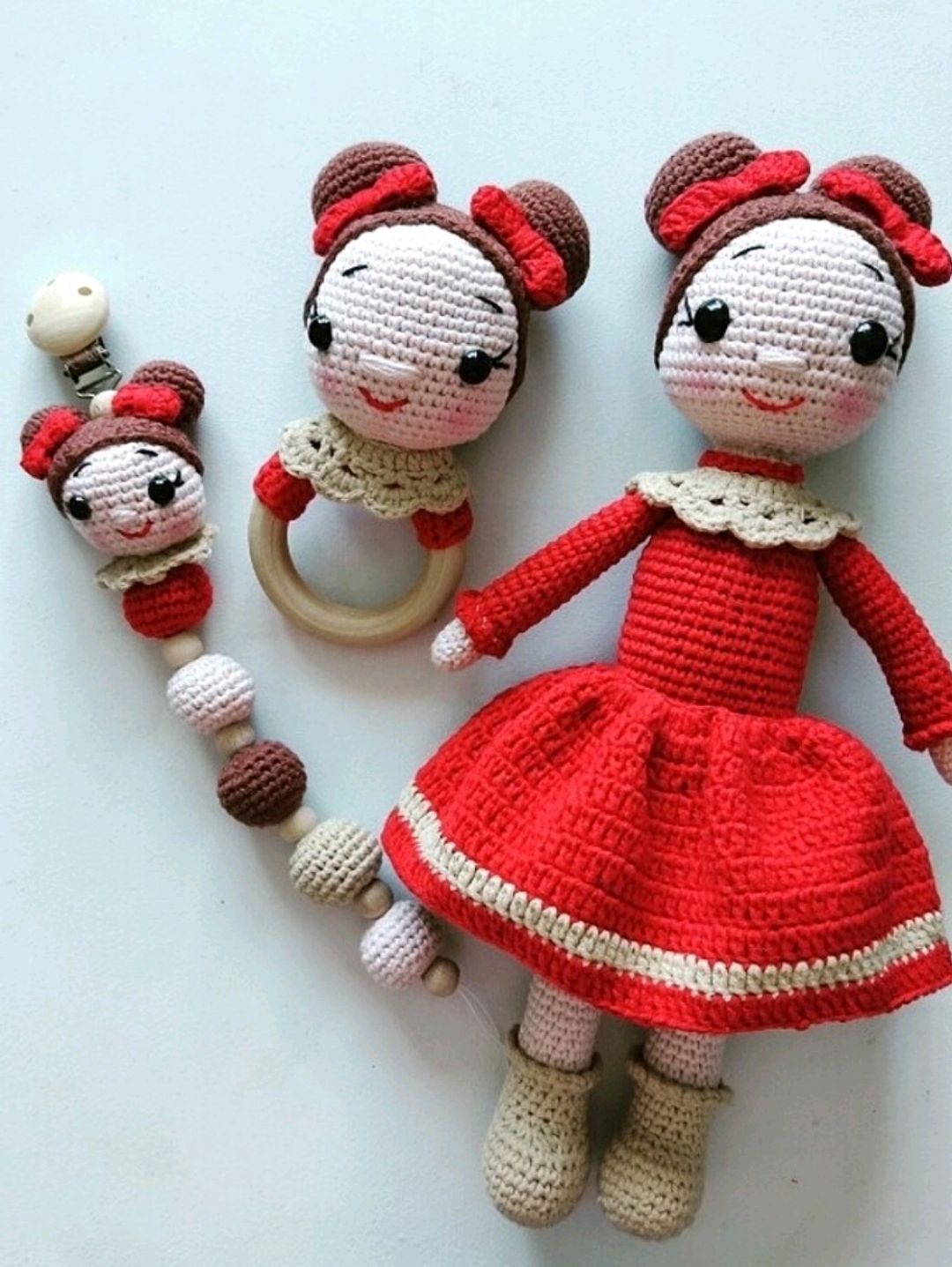 amigurami-sirin-bebek-seti-kirmizi