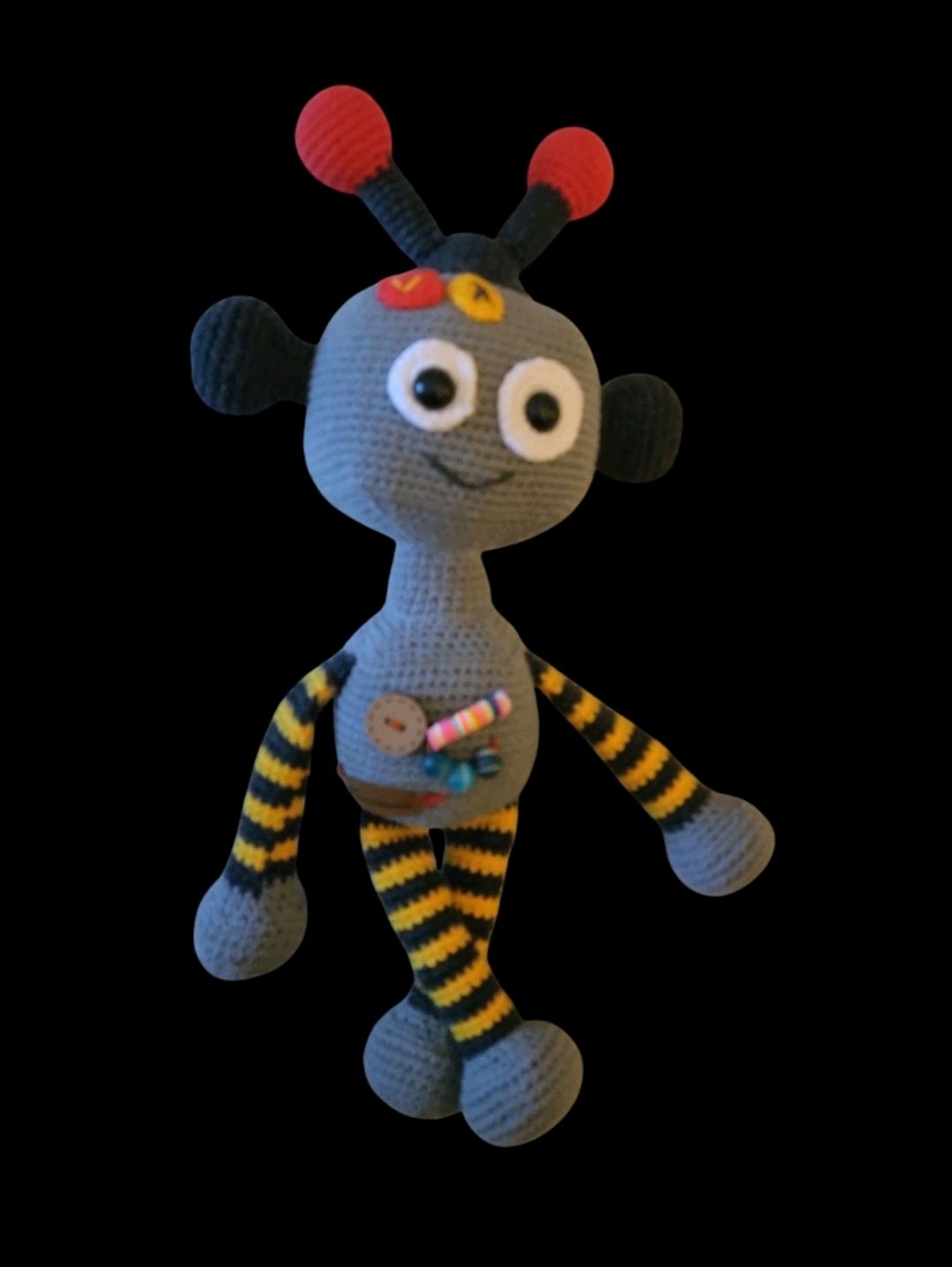 amigurami-oyuncak-robot-gri