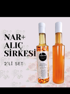 Nar Ve Alıç Sirkesi 2'li Set