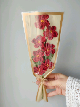 Unutma Beni Çiçeği Buketi Kırmızı