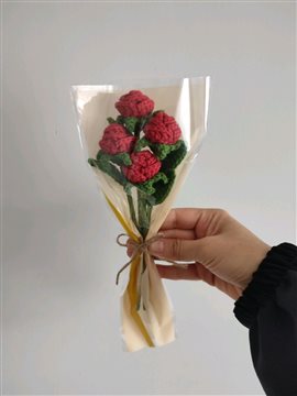 Mini Gül Buketi Kırmızı