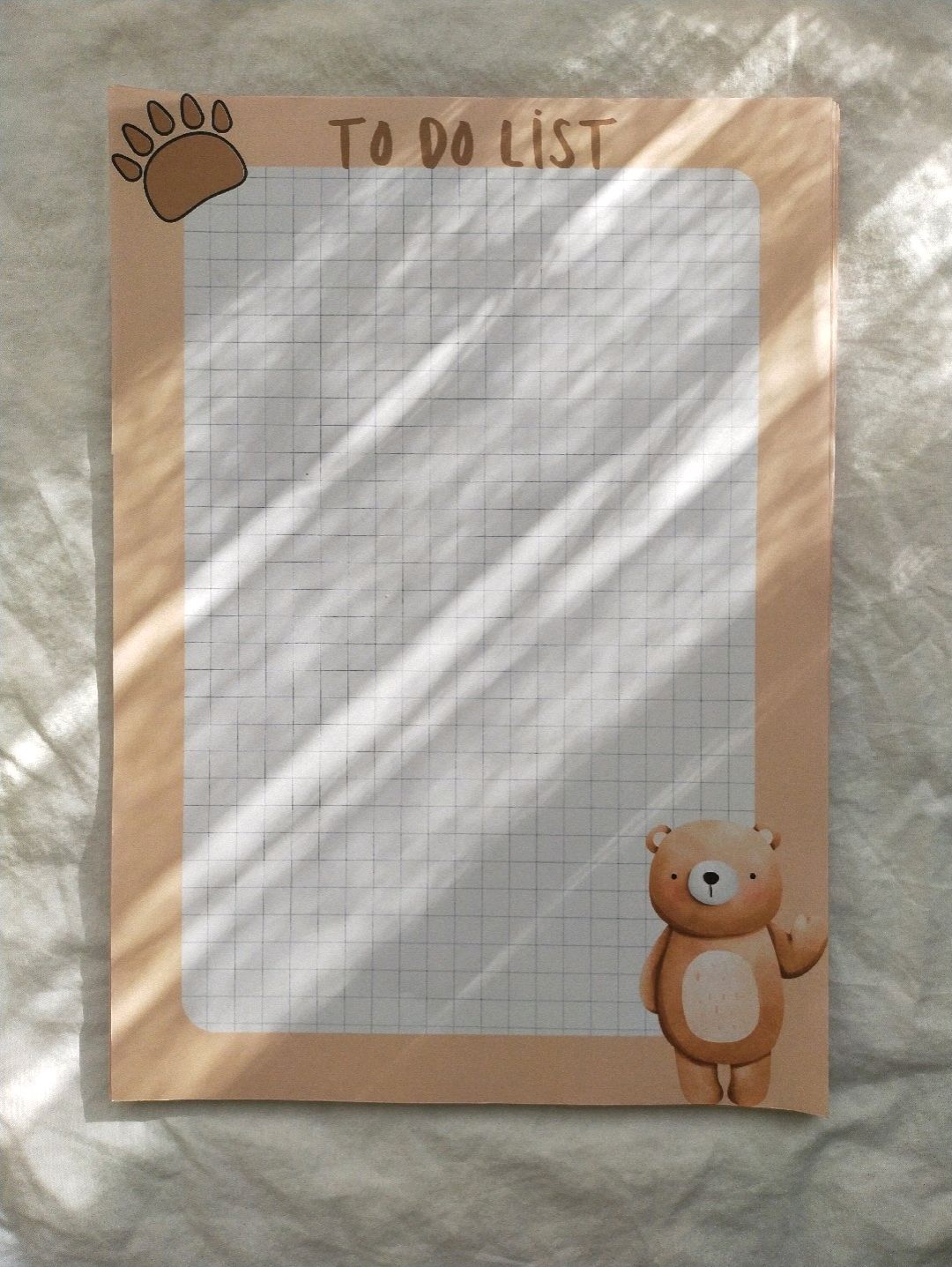 ayicik-desen-a4-tutkalli-defter-to-do-list-ders-notlari-kahverengi